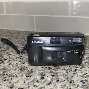Working Canon SnappyTX Macro 35mm Film Camera